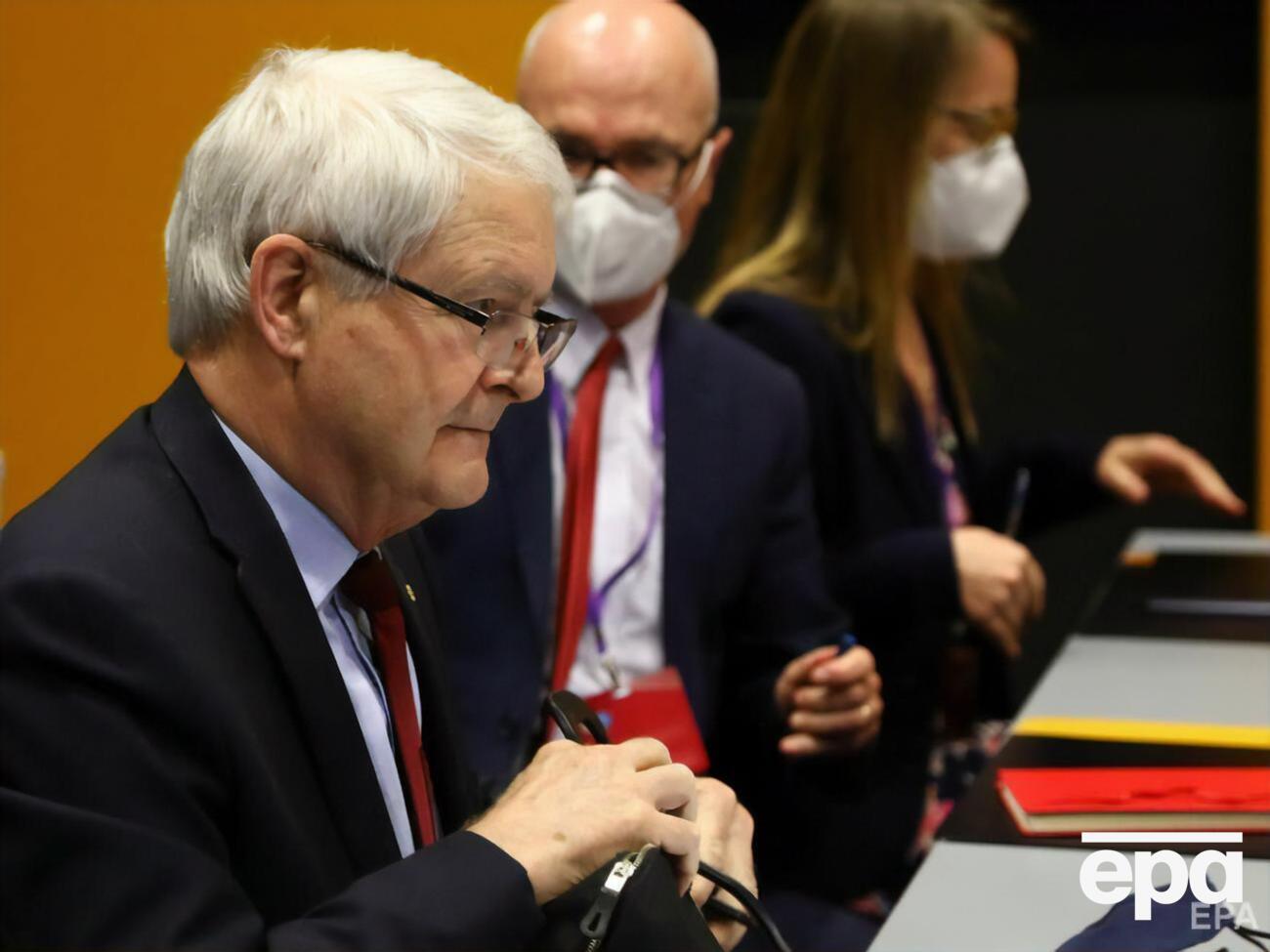 Гарно (на фото) отреагировал на задержание Протасевича