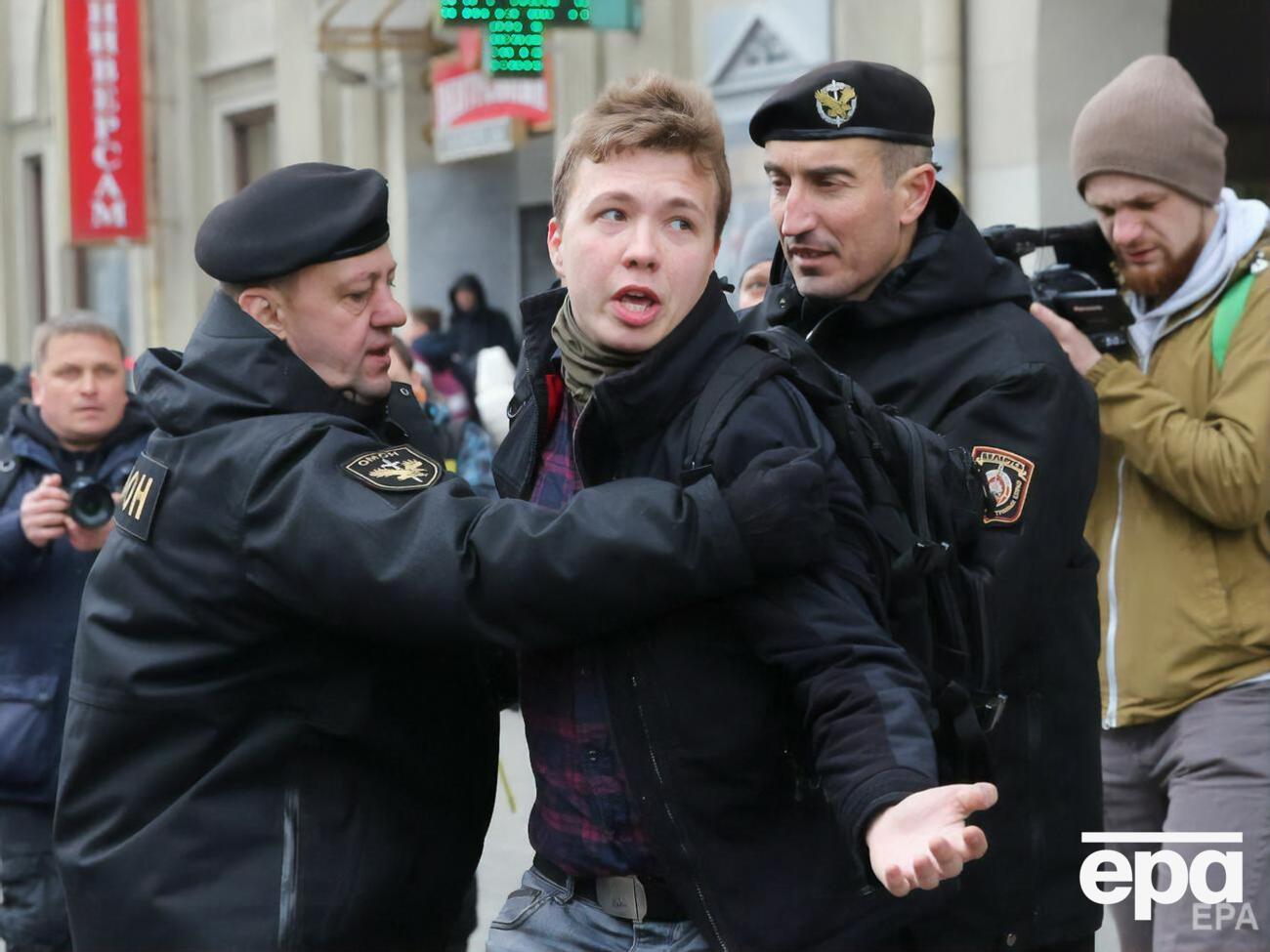 Быков: Протасевич (на фото) &ndash; первый журналист в мире, которого перехватывали истребителем