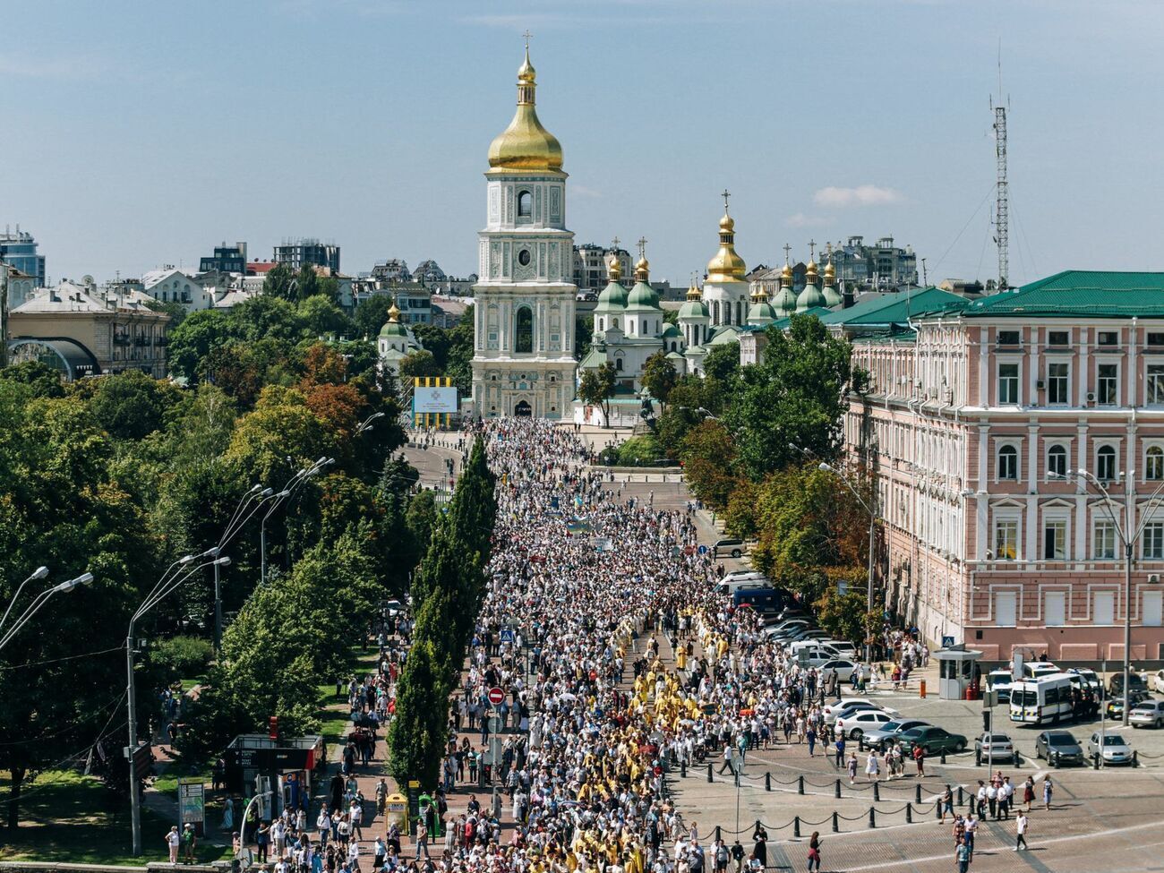 28 июля 2019 года ПЦУ провела свой первый крестный ход, посвященный 1031-й годовщине со дня крещения Киевской Руси &ndash; Украины