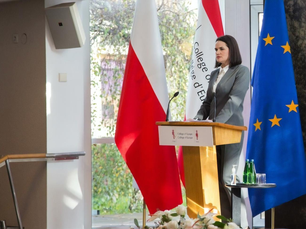 Тихановська: Унаслідок бездумних дій нелегітимного режиму Білорусь перетворилася на чорну пляму на світовій мапі