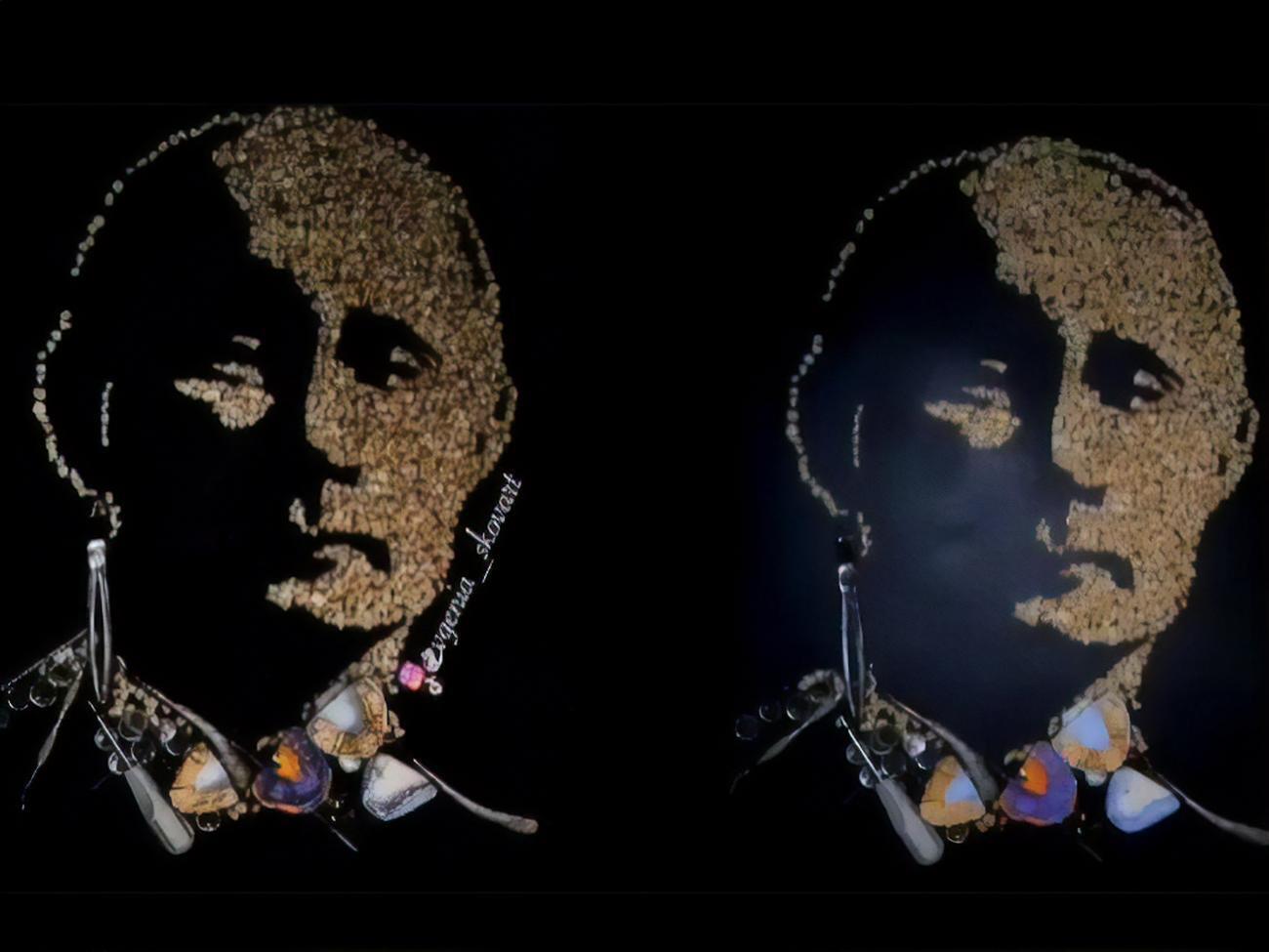 На картину ушло 500 зубов