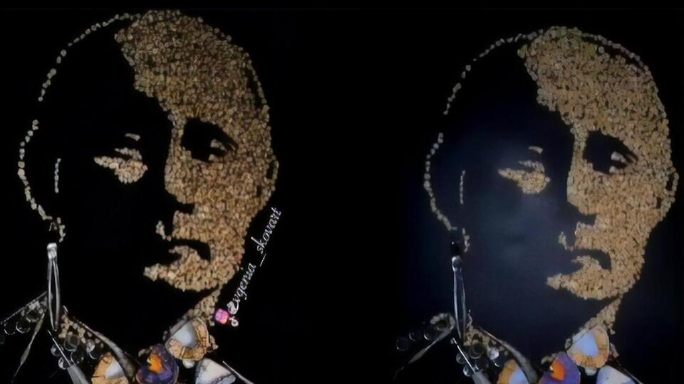 На картину ушло 500 зубов