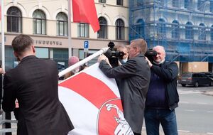 В Беларуси открыли дело против Стакиса и Ринкевичса из-за снятия флага страны