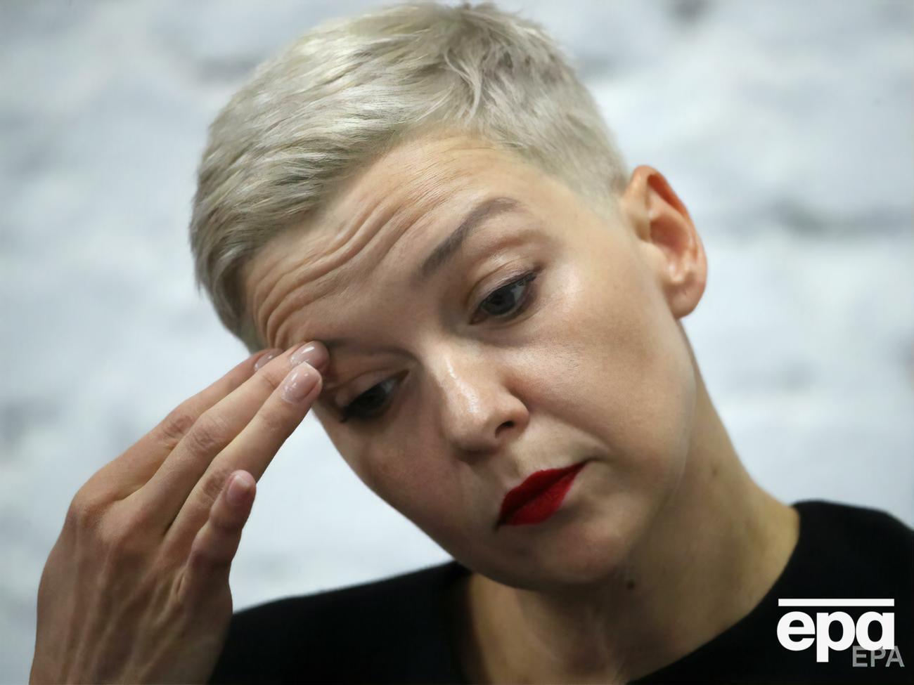 Колесникова (на фото) находится под стражей с&nbsp;сентября 2020 года, но не падает духом, сказала ее сестра