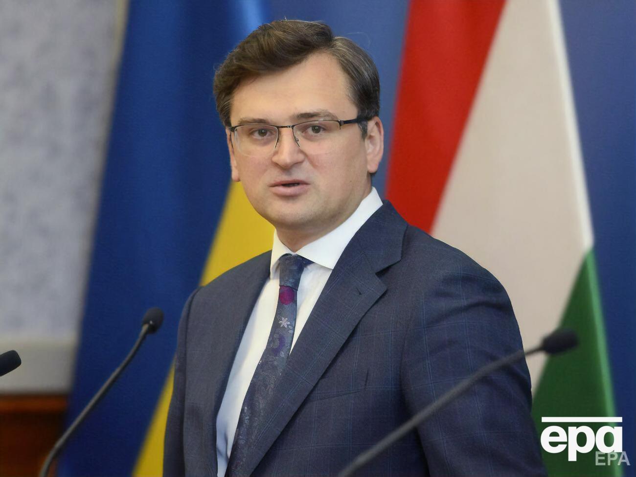 Кулеба: Зараз немає ні технічних, ні логістичних, ні політичних умов, щоб з'їжджатися в Мінськ і вести перемовини