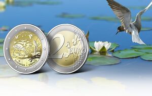 Надписи с ошибкой были сделаны на 10% монет, отметили в банке Литвы