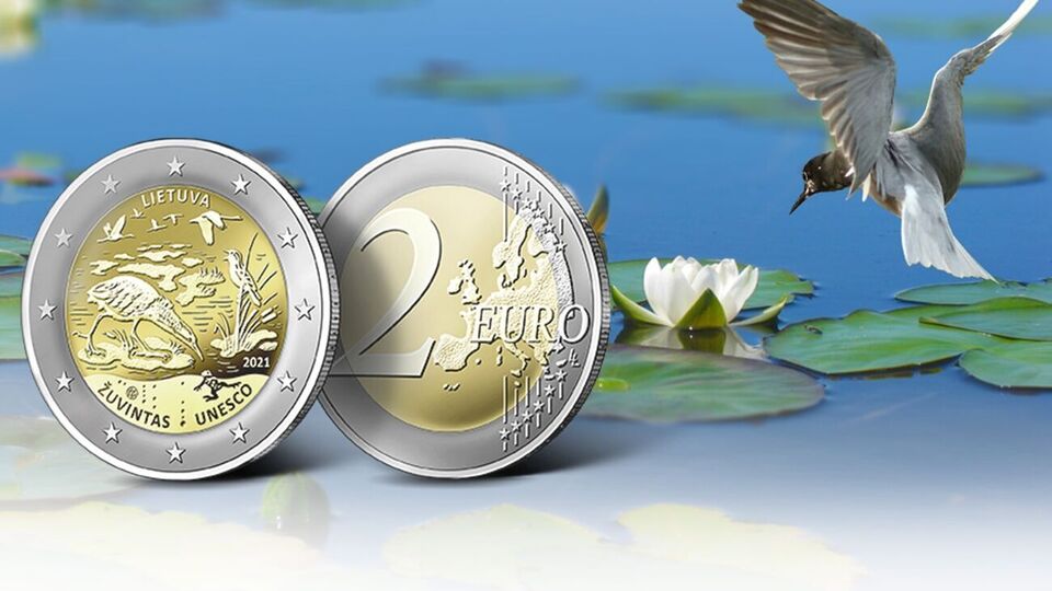 Надписи с ошибкой были сделаны на 10% монет, отметили в банке Литвы