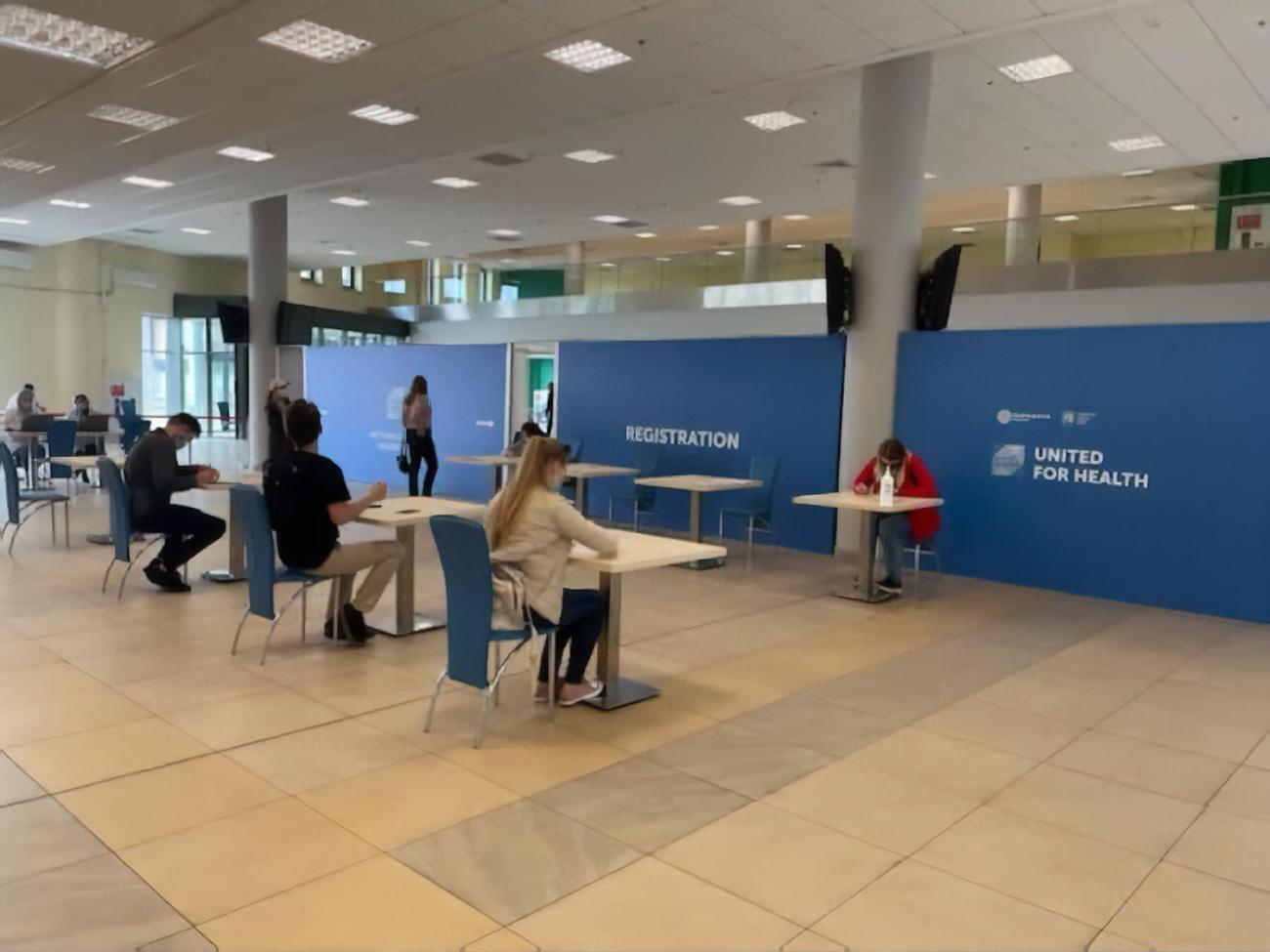 Щеплення в центрі зробили майже 400 жителям області