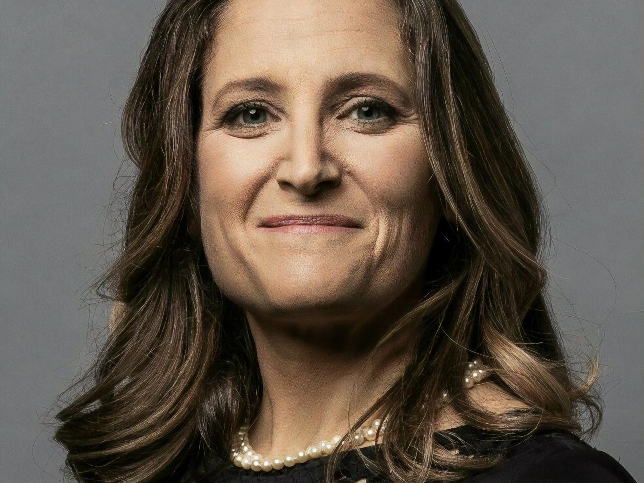 Фриланд&nbsp;&ndash;&nbsp;канадская журналистка и политик украинского происхождения