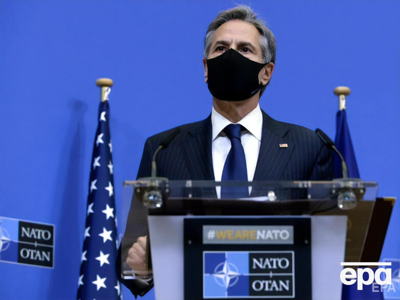 За словами Блінкена, у CША не знають справжніх планів Путіна щодо України