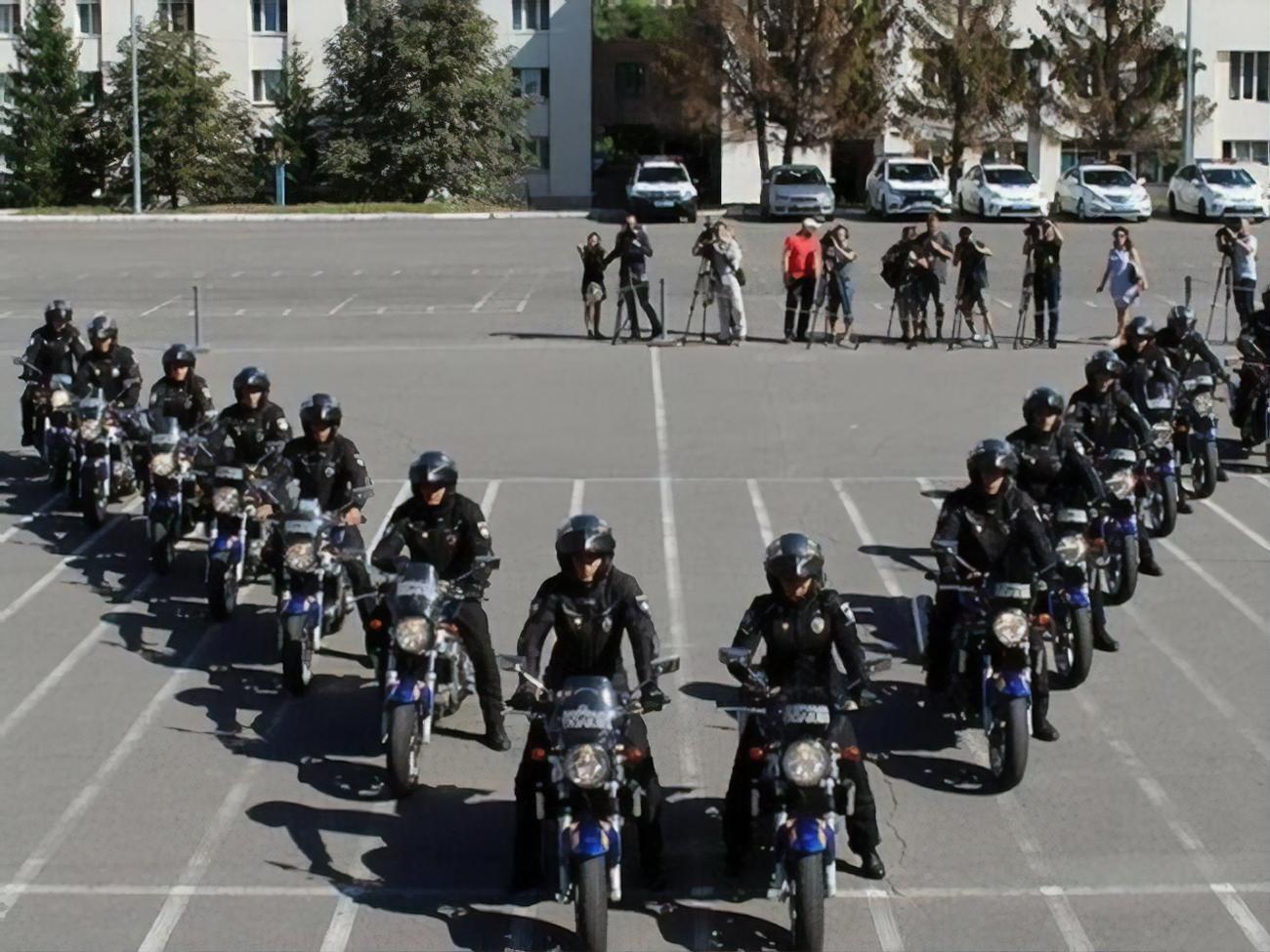 Мотопатруль действует в Киеве четвертый год