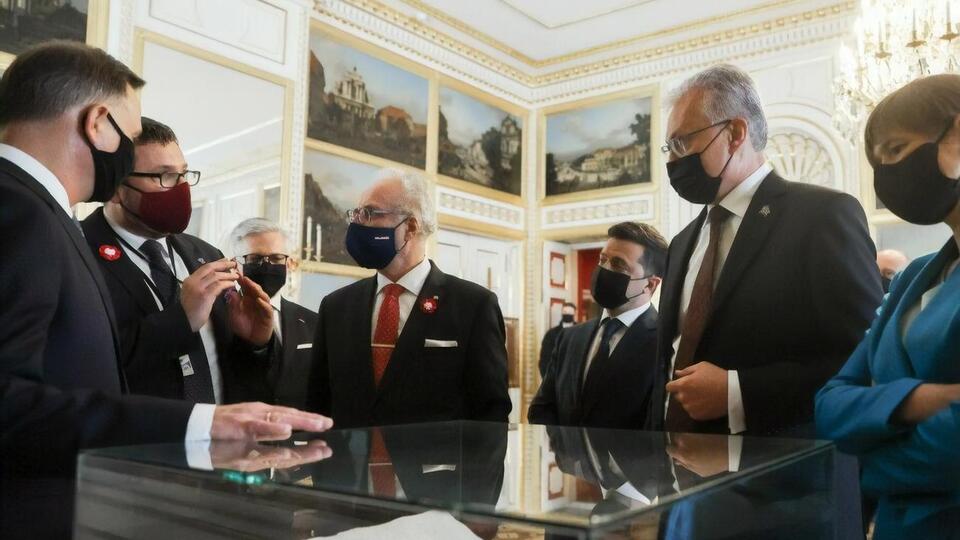Президенты пяти стран в Польше подписали совместную декларацию о европейских ценностях и солидарности народов