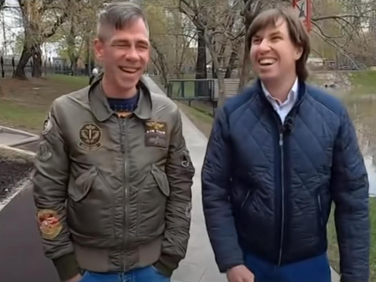 Флайшганс (справа на фото) был корреспондентом МИА "Россия сегодня" в Праге