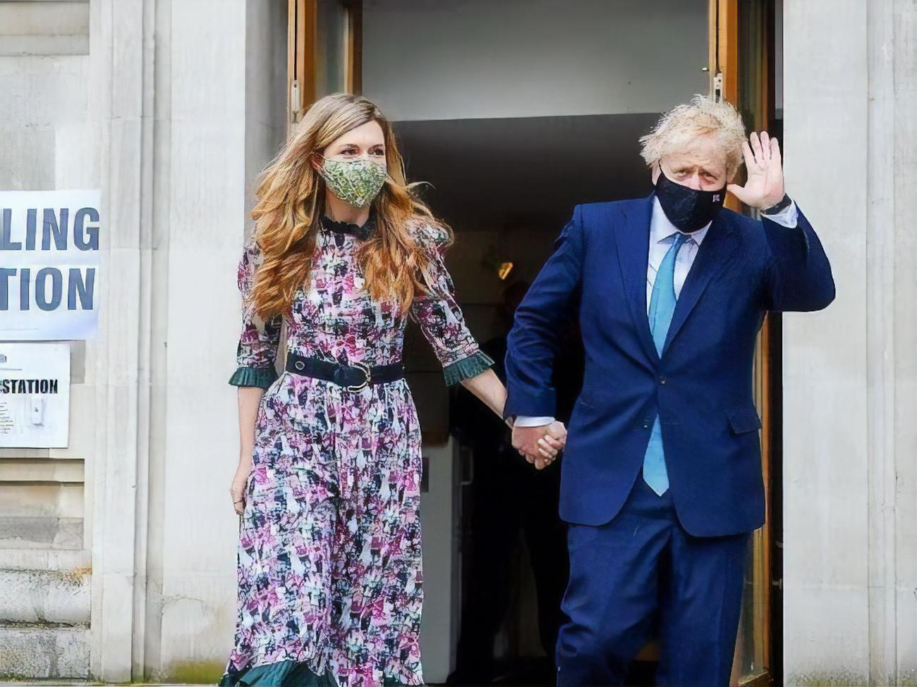 Джонсон і Кері побралися наприкінці 2019 року