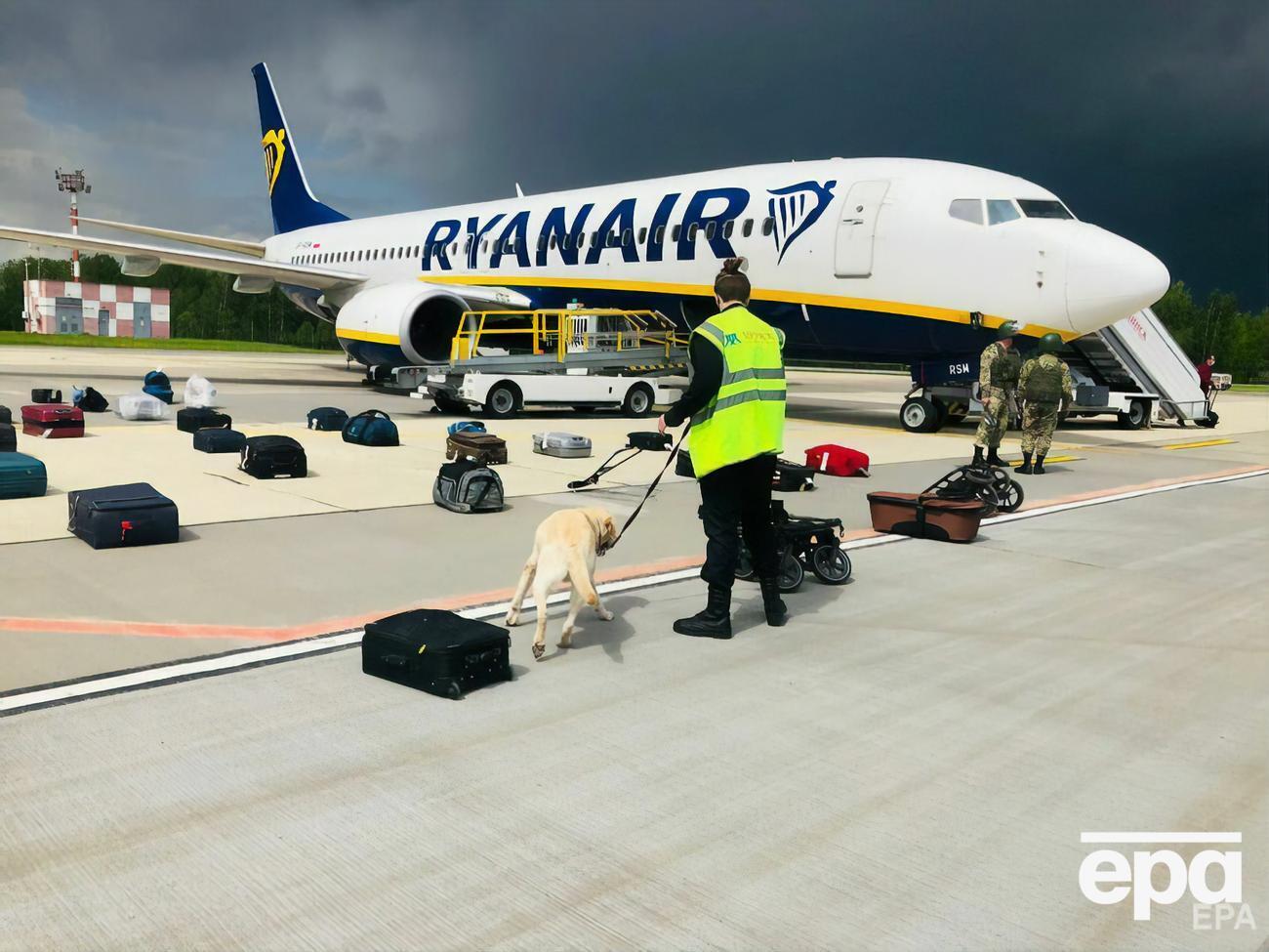 Самолет&nbsp;Ryanair посадили в Минске 23 мая из-за неправдивого сообщения о минировании