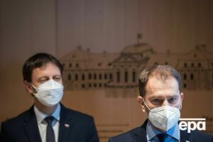 Геґер (ліворуч) і Матович помінялися посадами в уряді Словаччини