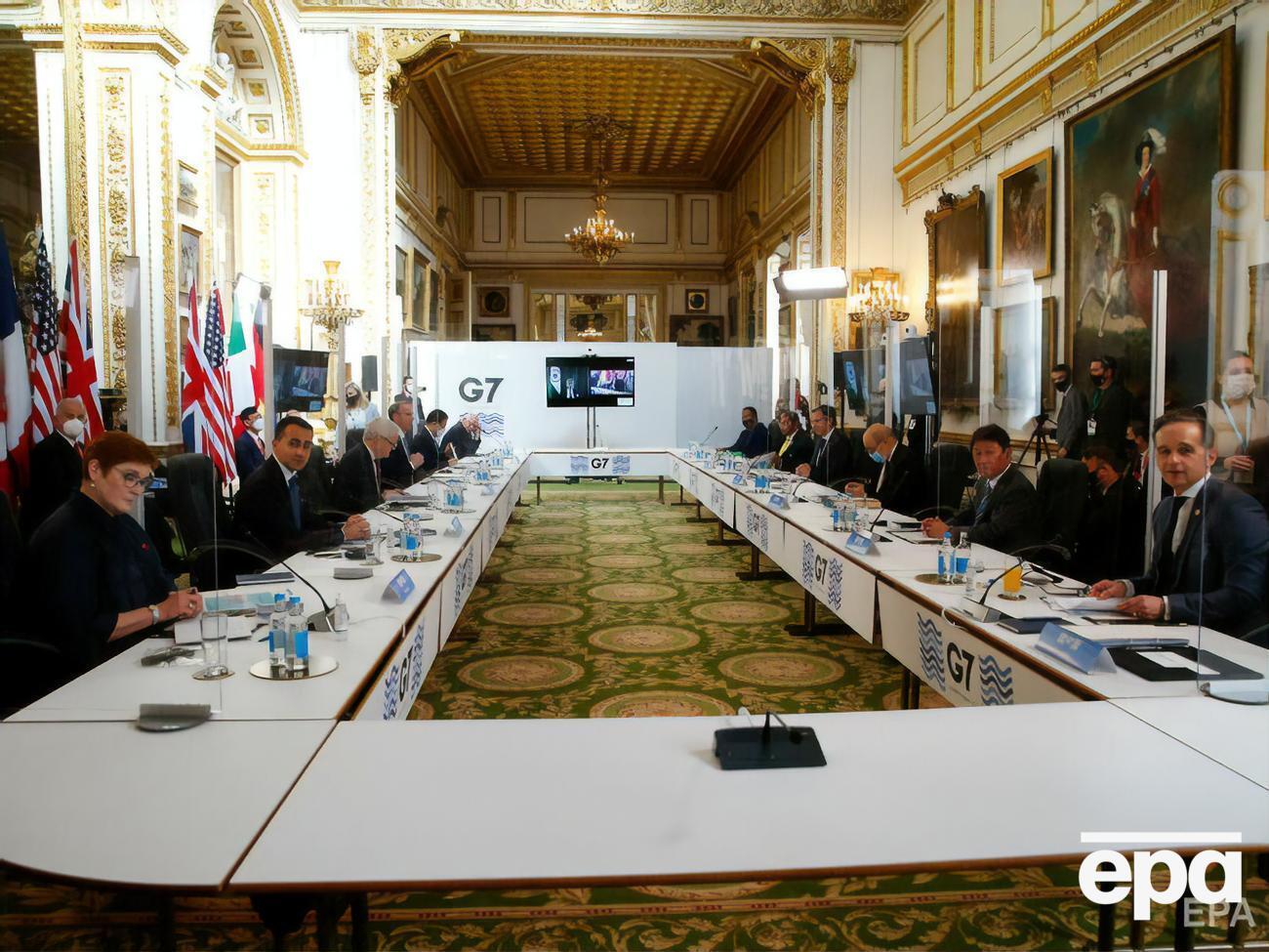Делегация Индии дистанционно принимает участие в саммите глав МИД стран G7