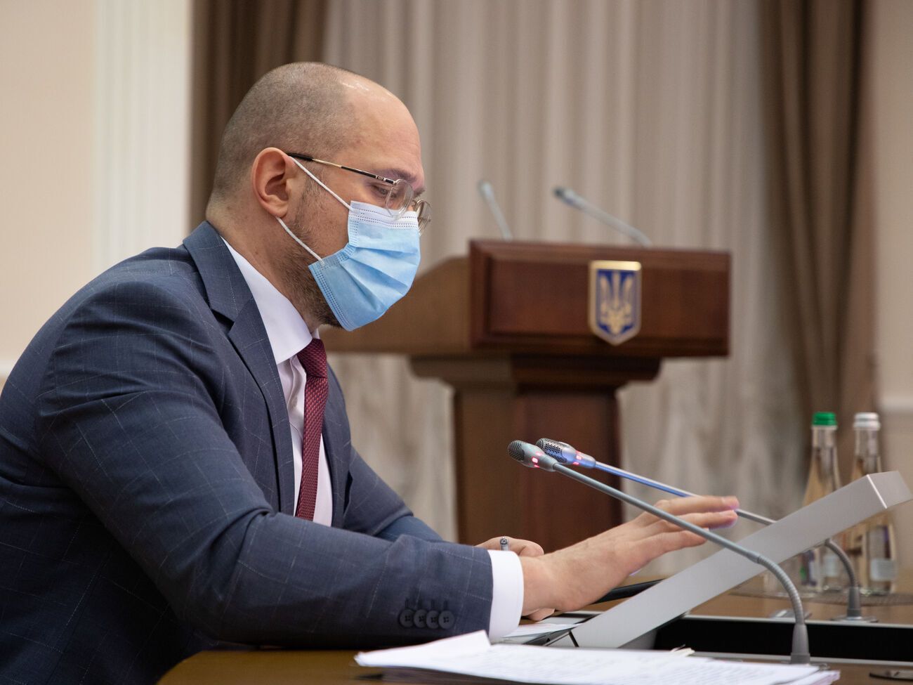 Шмыгаль&nbsp;во время селекторного совещания сообщил, что&nbsp;в целом эпидемическая ситуация с COVID-19 в Украине стабилизируется