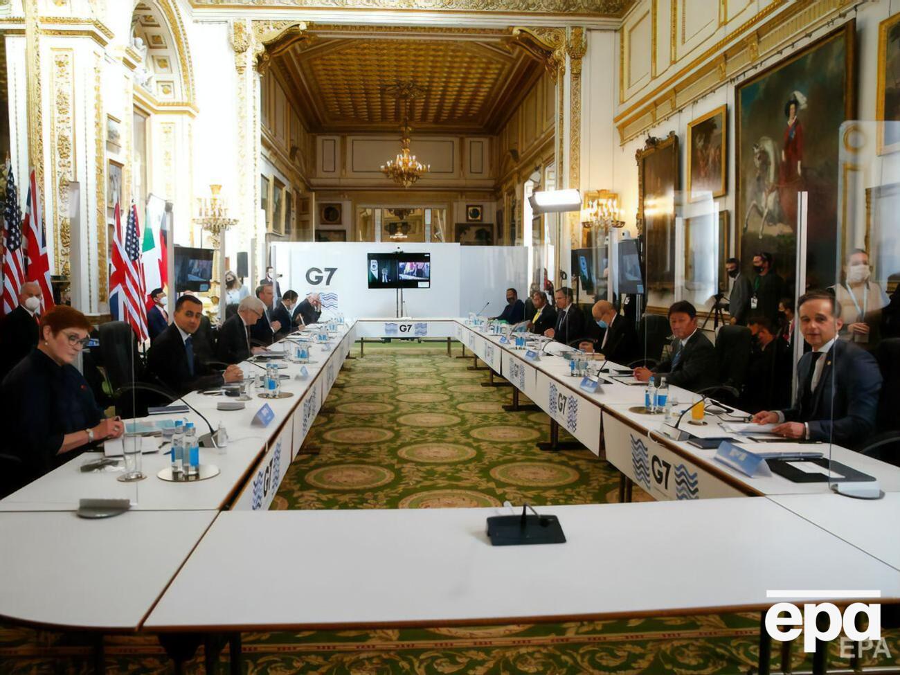 Главы МИД G7 заявили о поддержке территориальной целостности и суверенитета Украины