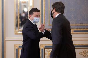 Зеленский проведет переговоры с Блинкеном
