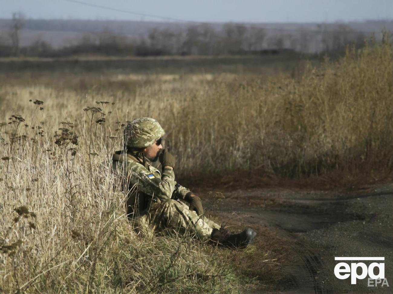 Украинские военные открывали ответный огонь