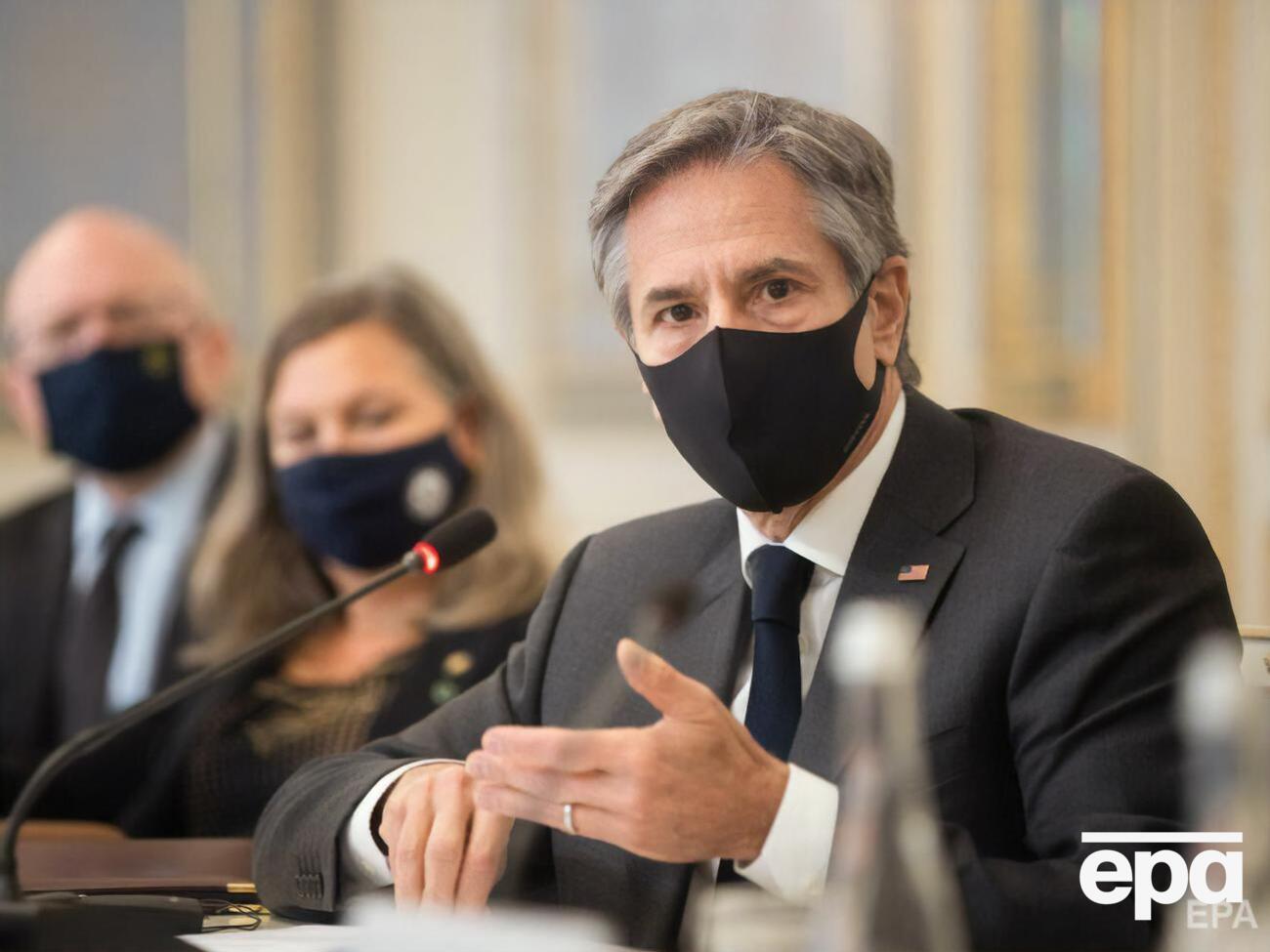 Блінкен сказав, що головним партнером України в отриманні військової допомоги є Пентагон