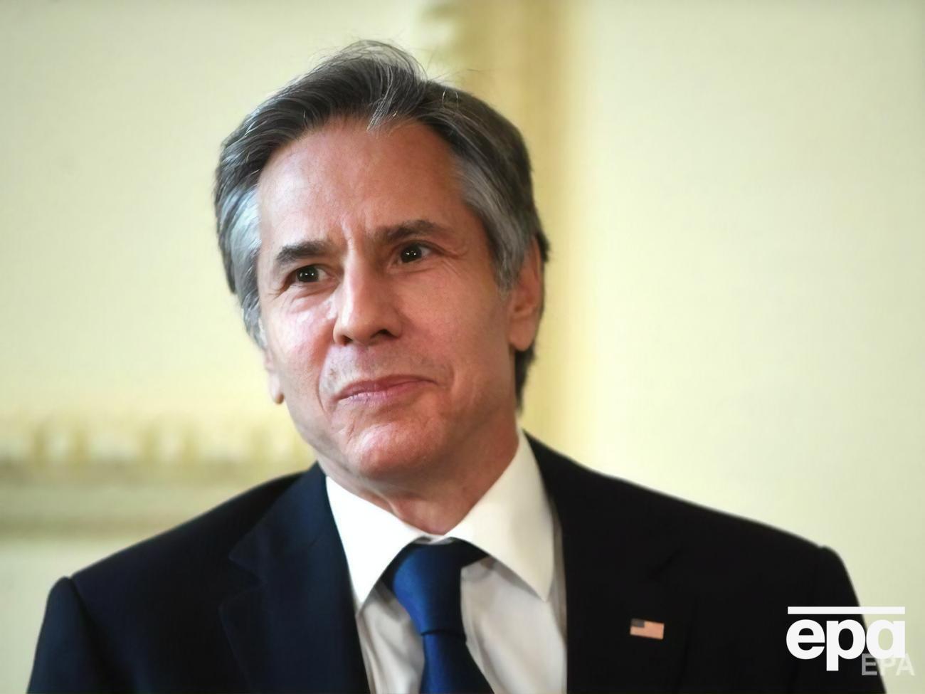Блінкен кілька разів говорив про "Нафтогаз" під час візиту в Україну
