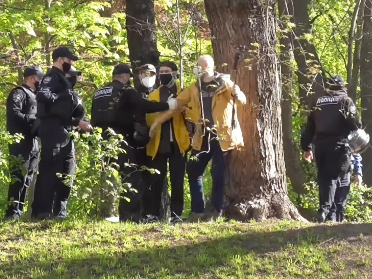 Инцидент между Кутеповым и полицией произошел 29 апреля 2020 года