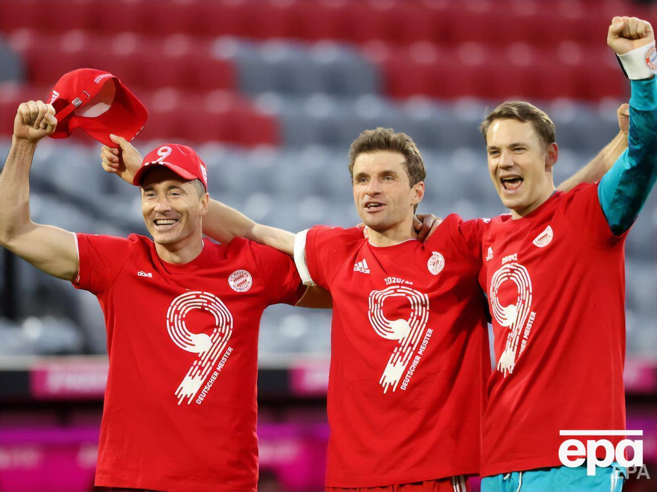"Баварія" стала 31-разовим чемпіоном Німеччини