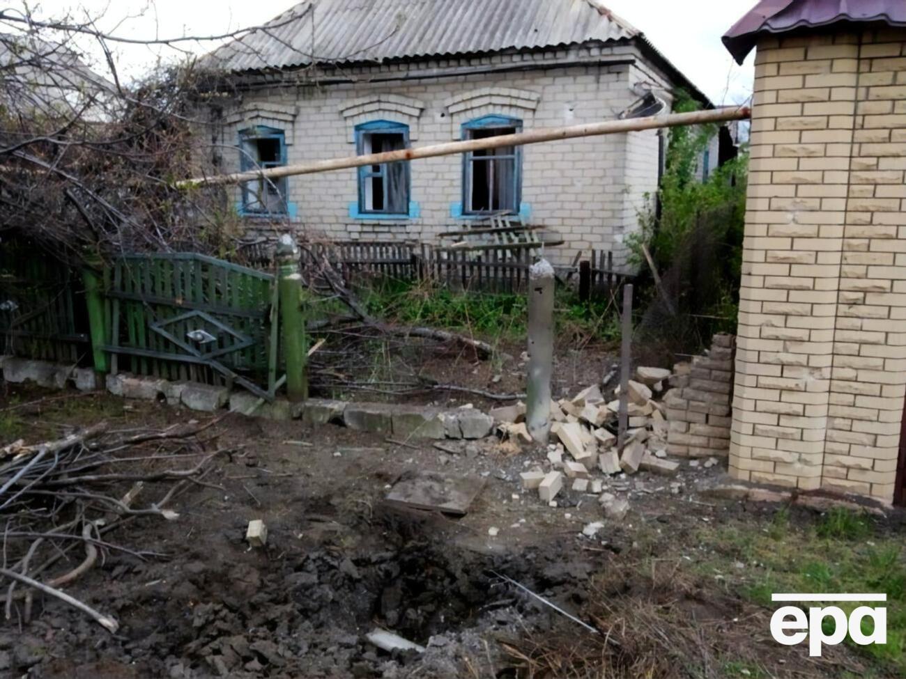 В результате обстрела местные жители не пострадали