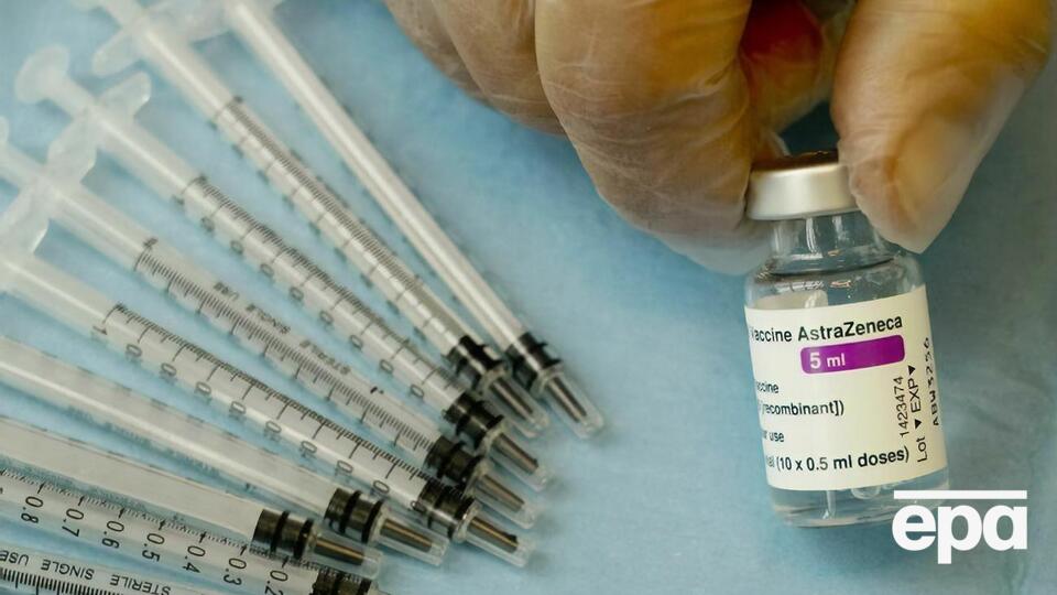 В Україну планують доправити понад 700 тис. доз AstraZeneca