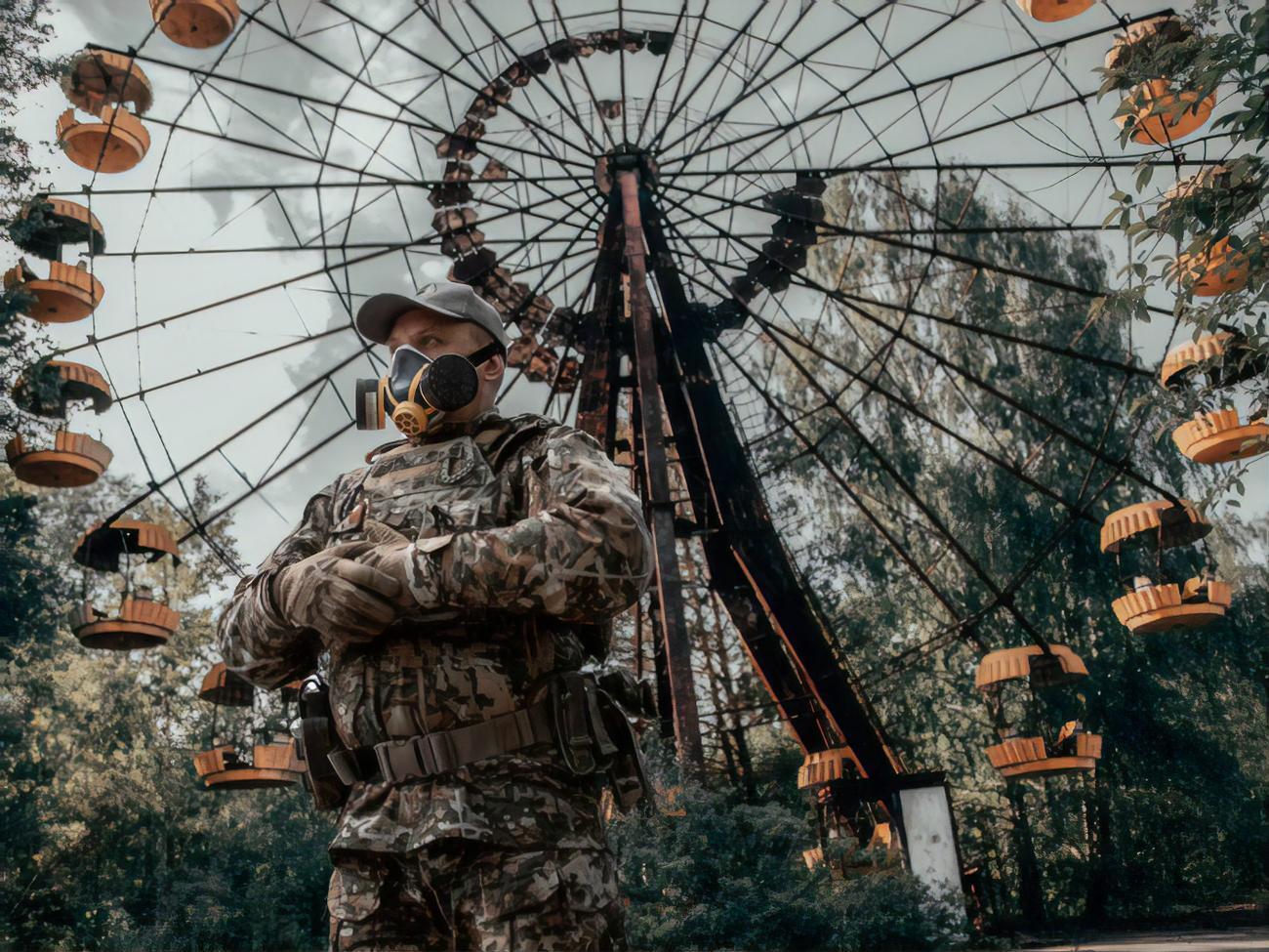 За сценарієм навчань, противник застосував "брудну" бомбу, щоб посіяти паніку серед населення