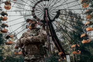 За сценарієм навчань, противник застосував "брудну" бомбу, щоб посіяти паніку серед населення