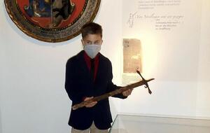 Мальчик передал 400-летнюю находку в музей