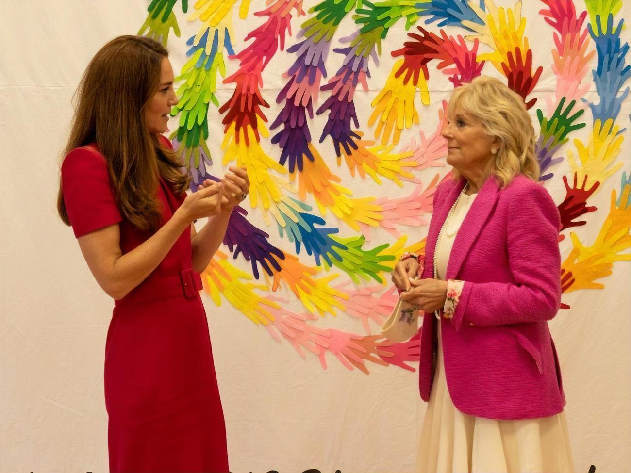 Раніше герцогиня Кембриджська і Джилл Байден не були знайомі