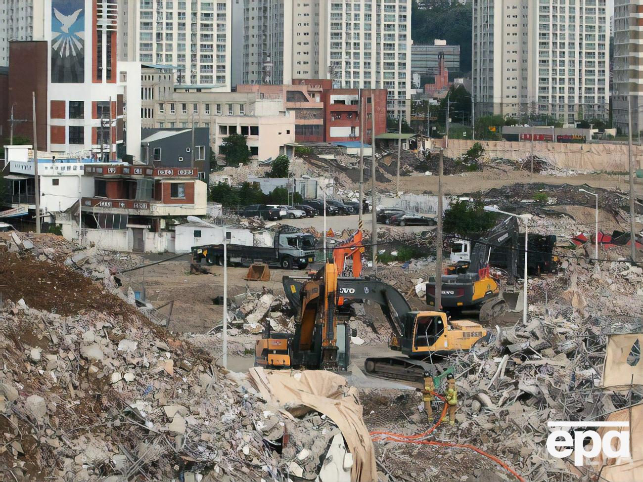 На місці будинку, який упав, хотіли побудувати великий житловий комплекс