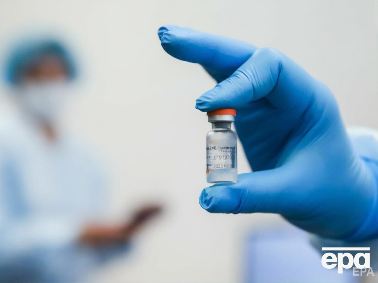 Вакцинація в Україні стартувала 24 лютого