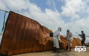 Контейнеровоз MV X-Press Pearl перевозил 25 тонн высококоррозионной кислоты