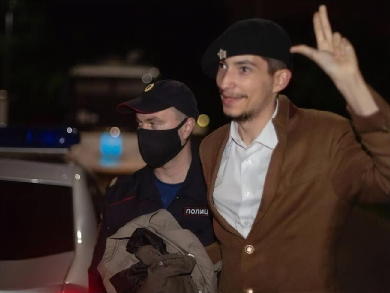 Крисевич уже влаштовував акції на підтримку політв'язнів