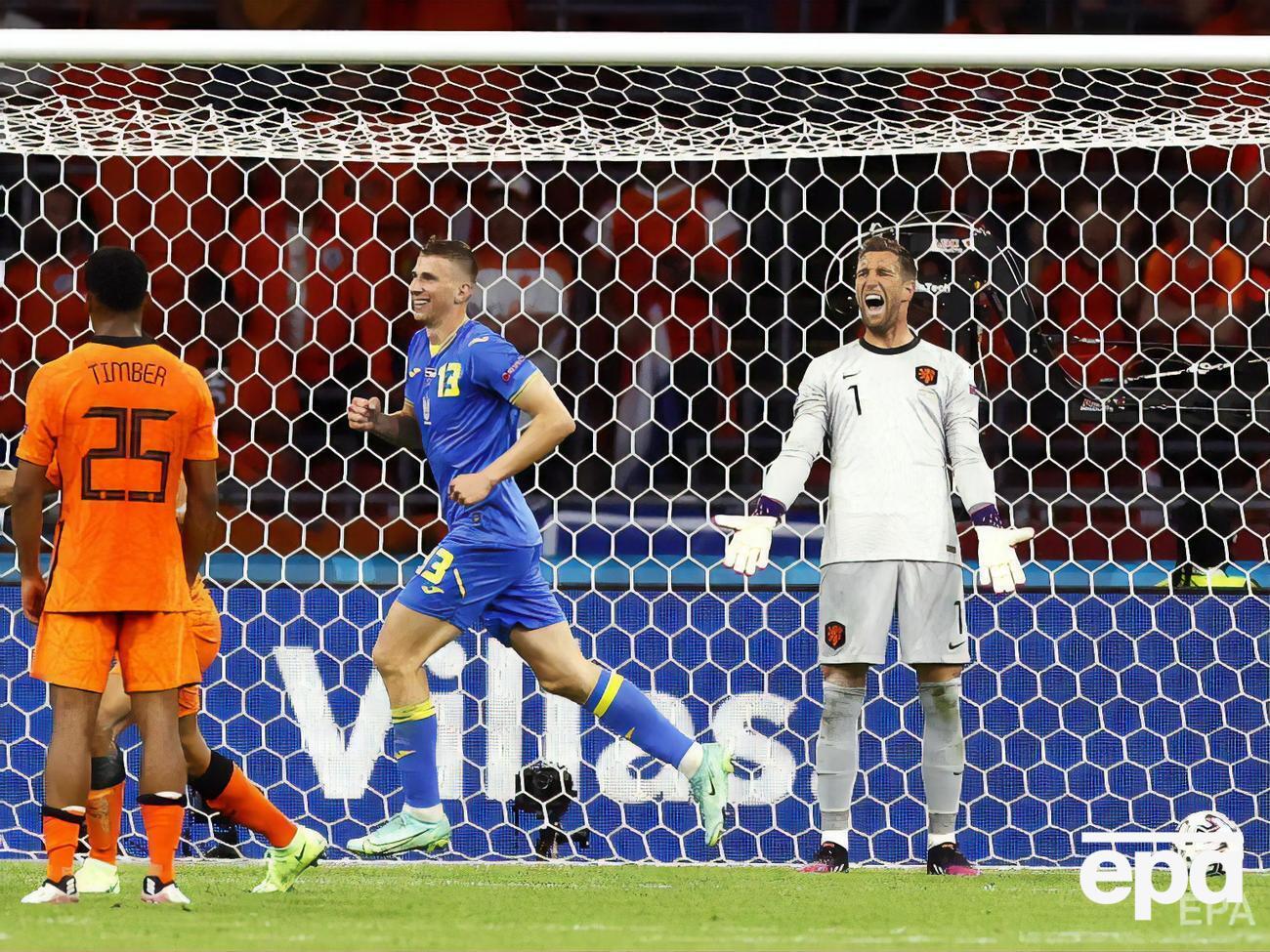 По ходу матча украинцы отыграли два мяча