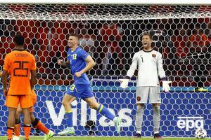 По ходу матча украинцы отыграли два мяча