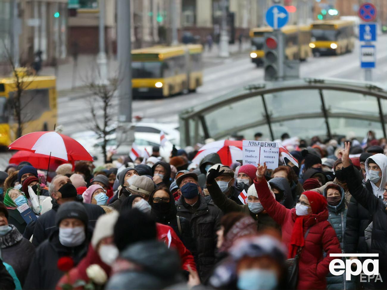 В 2021 году протесты в Беларуси прекратились
