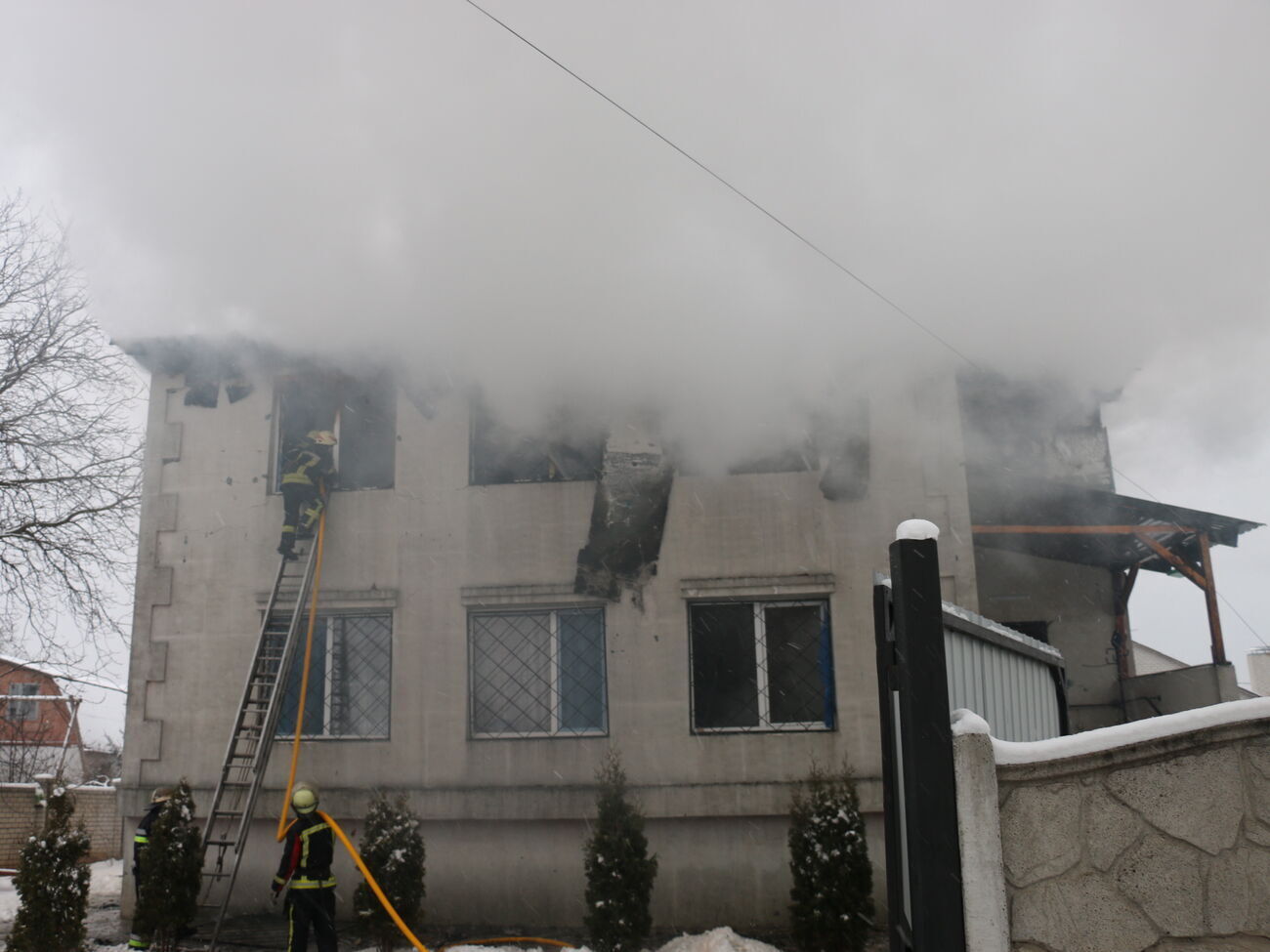 Пожежа сталася в січні
