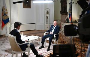 Сайт Кремля отредактировал расшифровку интервью Путина