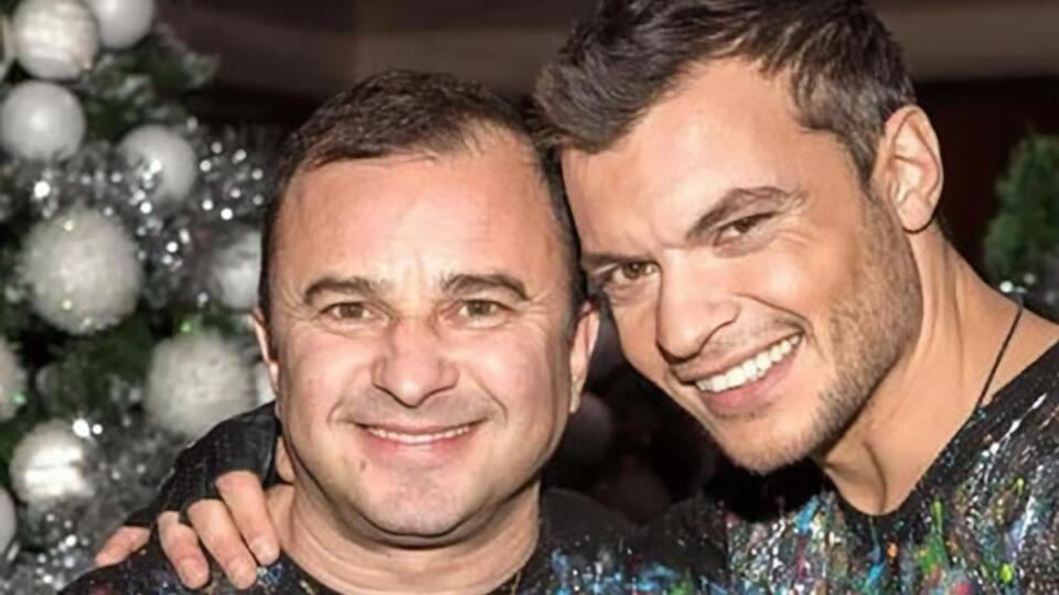 Виктор Павлик со старшим сыном, тоже музыкантом, Александром Павликом