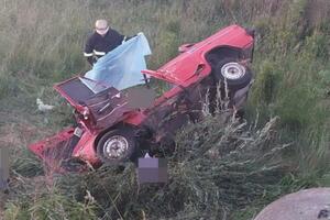 Машина перевернулась несколько раз, сообщили в полиции