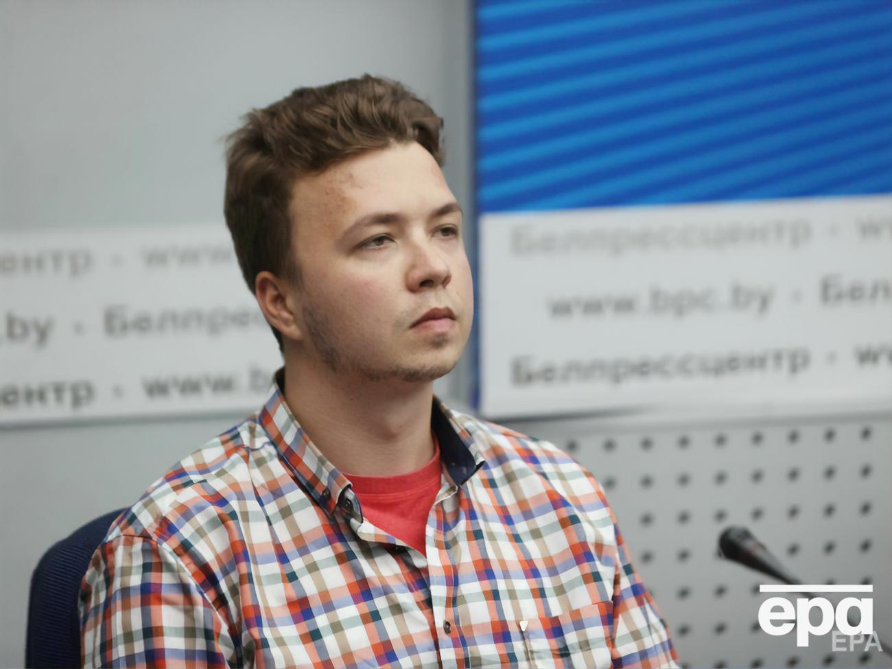 Протасевич 14 июня появился на пресс-конференции белорусских властей