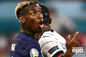 Погба (на фото) заявил, что Рюдигер его "немного покусал"