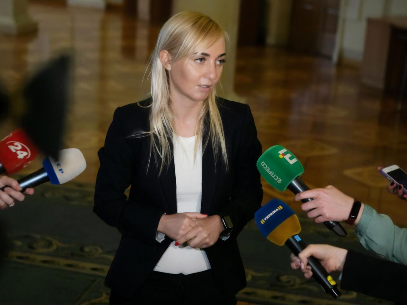 Устинова озвучила заявление группы нардепов от "Голоса"