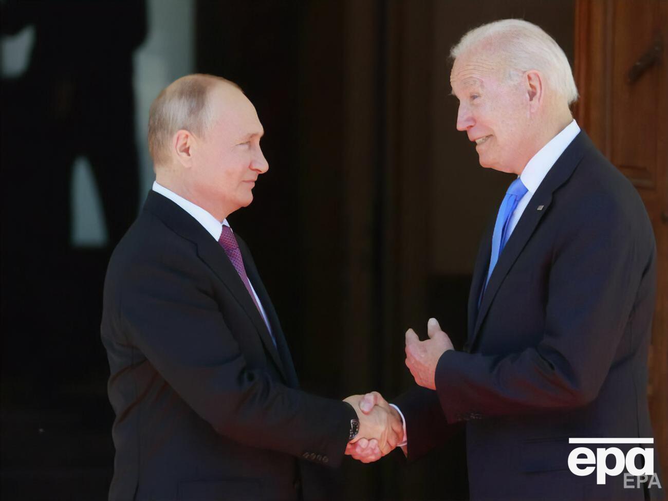 Путін і Байден 16 червня зустрілися в Женеві